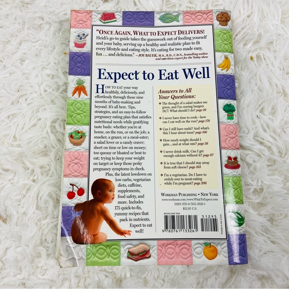 WHAT TO EXPECT eating well while your expecting pregnancy book - Picture 3 of 8